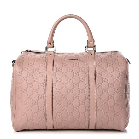 pink gucci top handle bag|gucci boston bag guccissima.